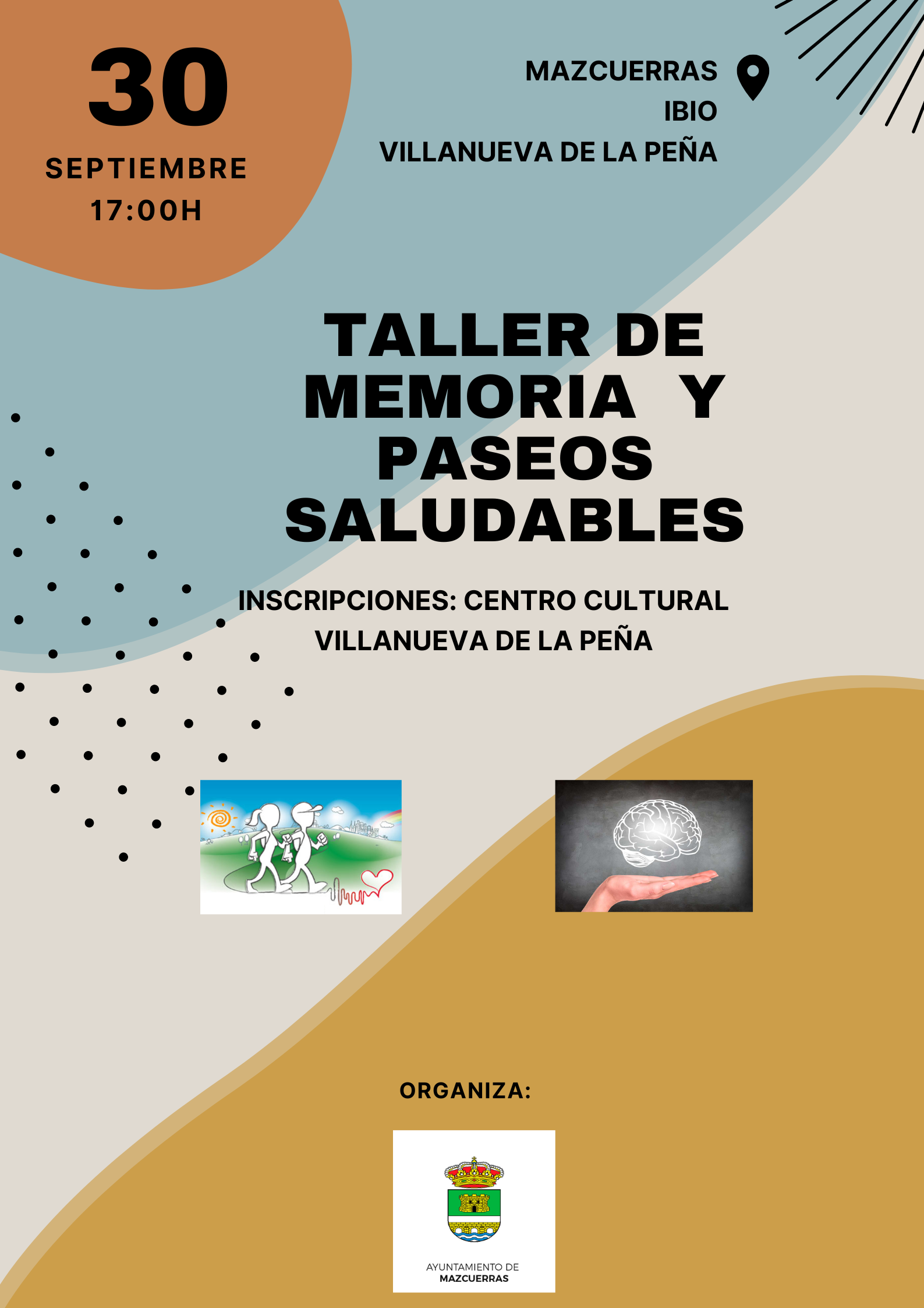 TALLER DE MEMORIA Y PASEOS SALUDABLES